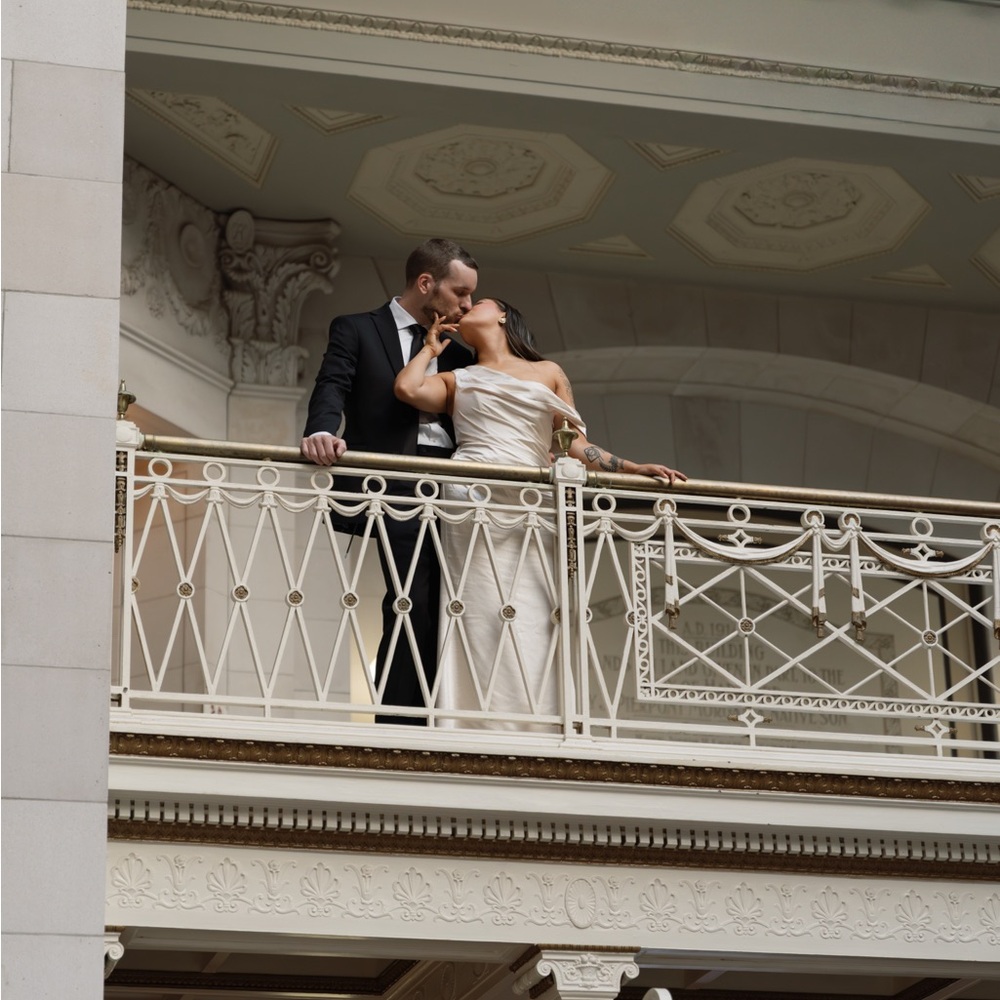 Elegant White Wedding Dress